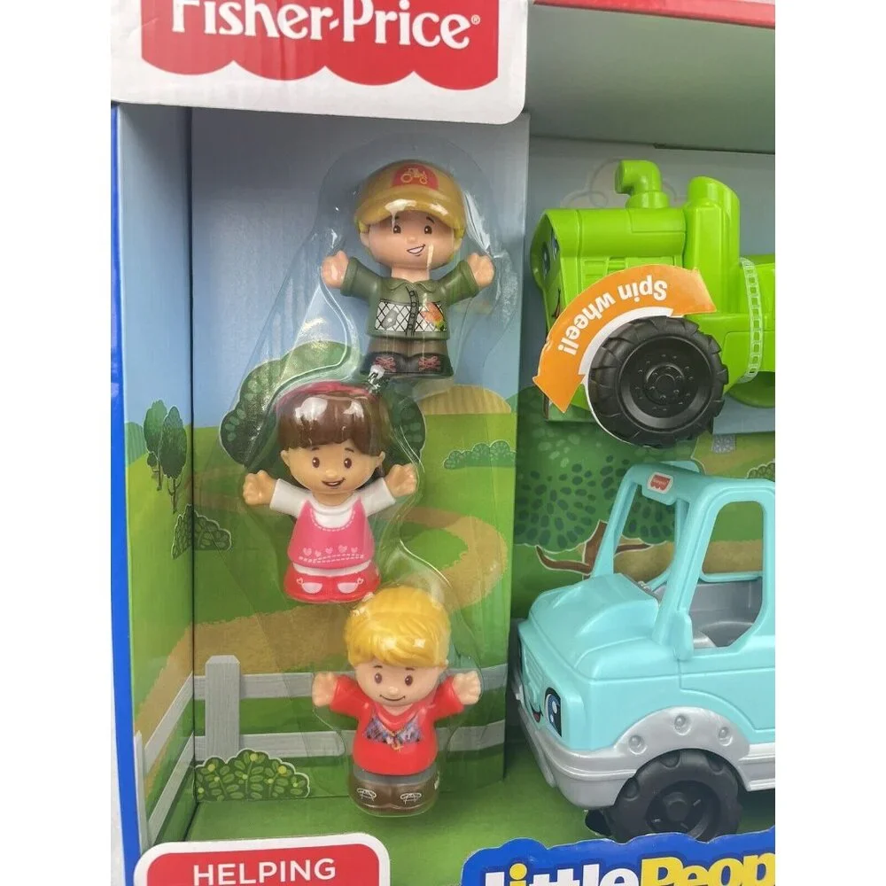 FISHER-PRICE Little People Truckin Along Vehicle Gift Set